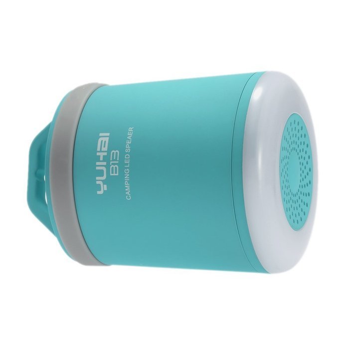 Docooler B13 Camping LED Speaker Wireless Bluetooth Speaker with Selfie Camera LED Lamp Hands-free Call Anti-lost... N7