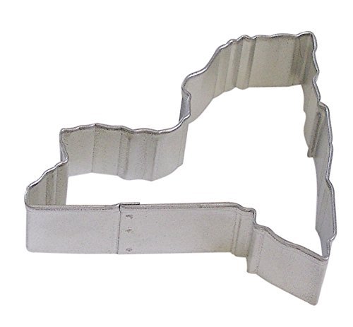 R&M New York State Cookie Cutter in Durable, Economical, Tinplated Steel