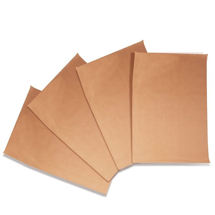 (Set of 4) Premium Non-Stick Baking Mats and Cookie Sheets - Black (15.75 x 13) N8