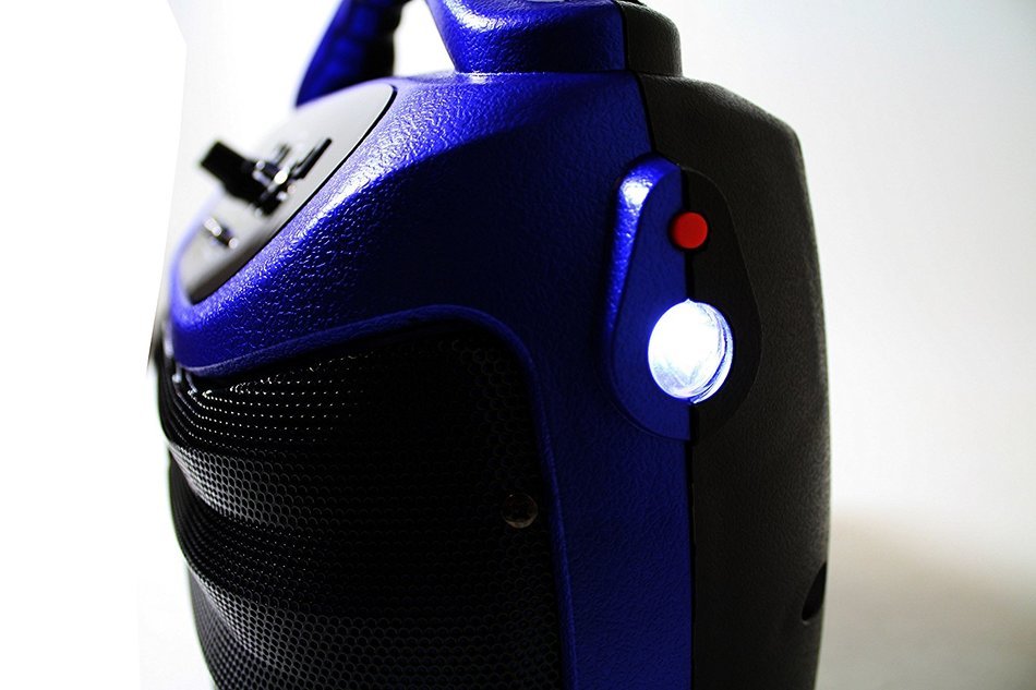 EMB PKX5BT Portable Professional Rechargeable Speaker Built-in BLUETOOTH/SD/MMC/USB/Flash Light/Guitar Jack N7