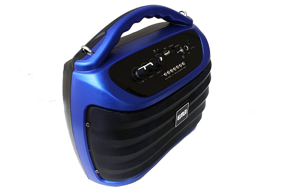 EMB PKX5BT Portable Professional Rechargeable Speaker Built-in BLUETOOTH/SD/MMC/USB/Flash Light/Guitar Jack N8