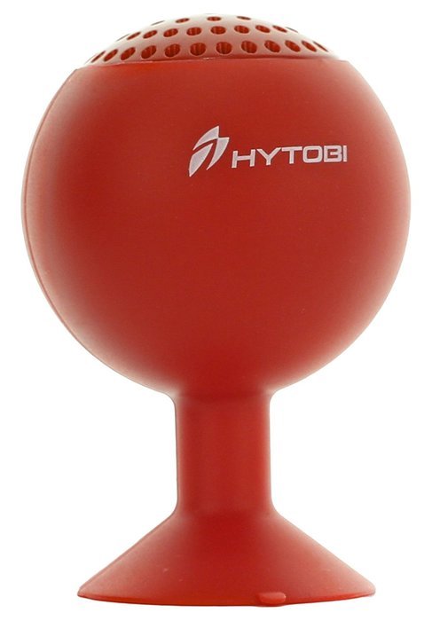 HYTOBI H8808 Mini Wireless Portable Bluetooth Speaker With Suction Cup, Red