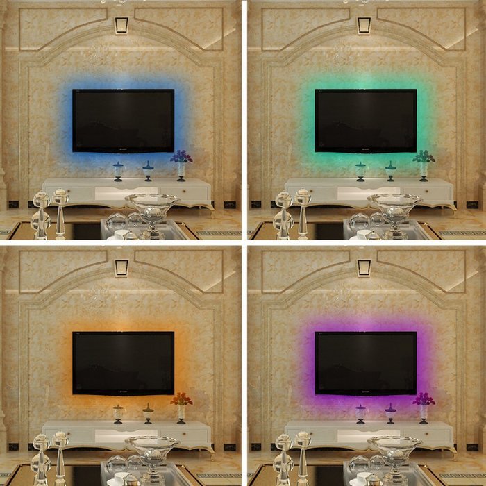 Bias Lighting for HDTV USB Powered TV Backlighting Home Theater Accent lighting, Kohree 35.4" Led Strip Light... N3