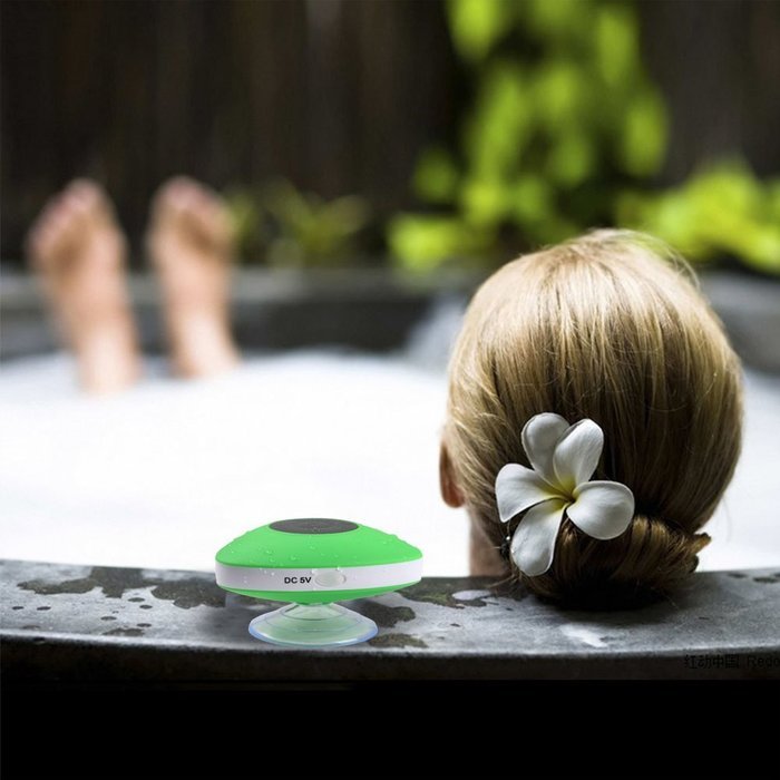 YOPO&reg; New Mini Wireless Waterproof Shower Stereo Bluetooth Speaker W/Mic & Suction Cup Mount, For Use With Latest... N5