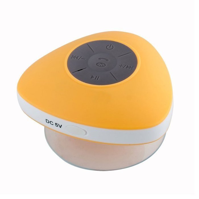 YOPO&reg; New Mini Wireless Waterproof Shower Stereo Bluetooth Speaker W/Mic & Suction Cup Mount, For Use With Latest... N7