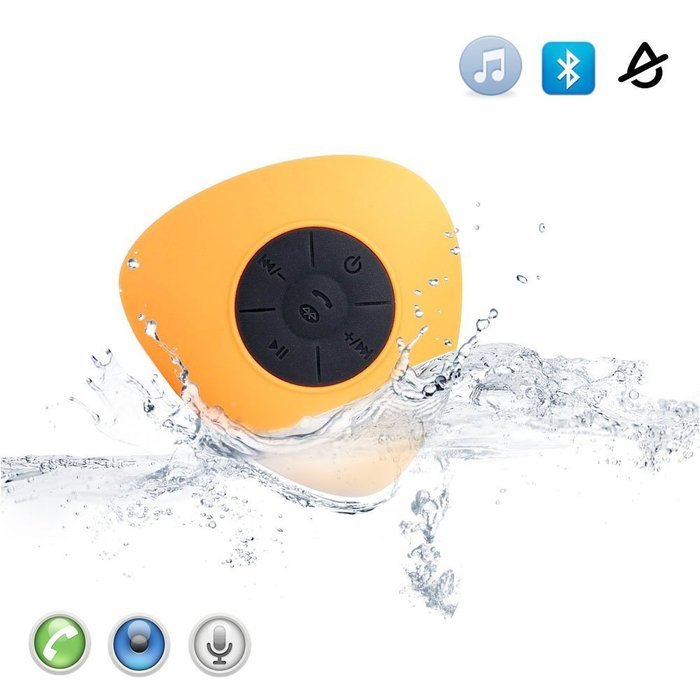 YOPO&reg; New Mini Wireless Waterproof Shower Stereo Bluetooth Speaker W/Mic & Suction Cup Mount, For Use With Latest... N10
