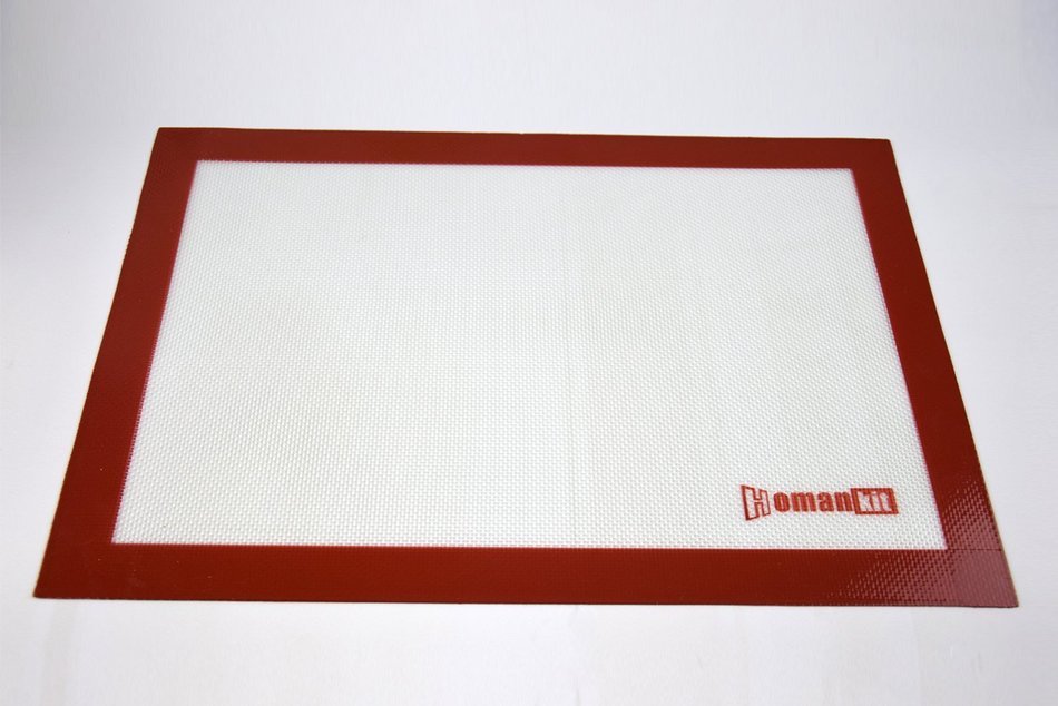 Homankit Silicone Baking Pad/Mat for Macaron Pastry Bread Making, Set of 2 Half Sheet Size(11-5/8" x 16-1/2"),... N5