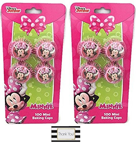 Minnie Mouse Mini Baking Cups - Two Packs of 100 free image download