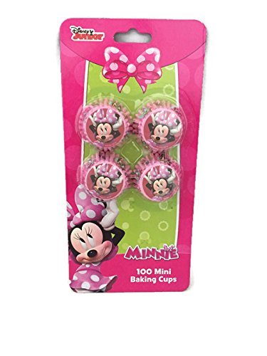 Minnie Mouse Mini Baking Cups - Two Packs of 100 N2