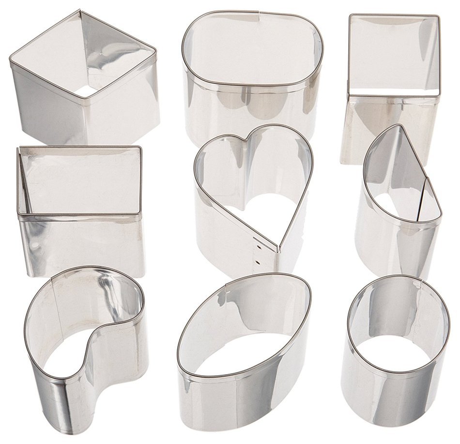 Ateco 5357 11 Piece Plain Round Cutter Set N19