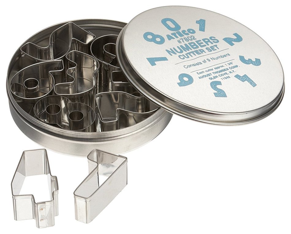 Ateco 5357 11 Piece Plain Round Cutter Set N26