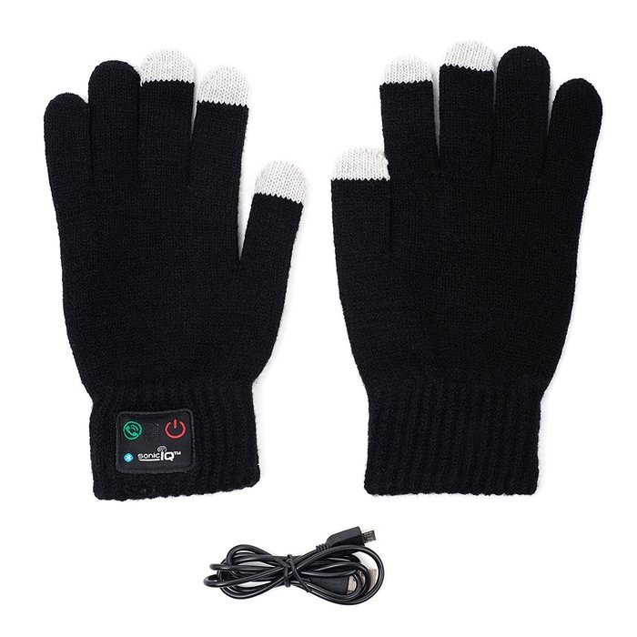 Ideas In Life Wireless Bluetooth Gloves for Iphone, Ipad, Android, Phones and Tablets - Built in Bluetooth Speaker...