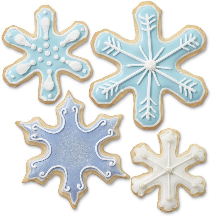 Wilton Snowflake 7-Piece Cookie Cutter Set N2