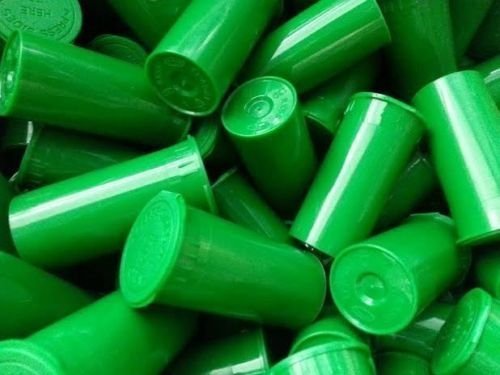 Lot of 30- 19 Dram Green Medical Pop Top Bottle -Rx Vial Herb Pill Box Container