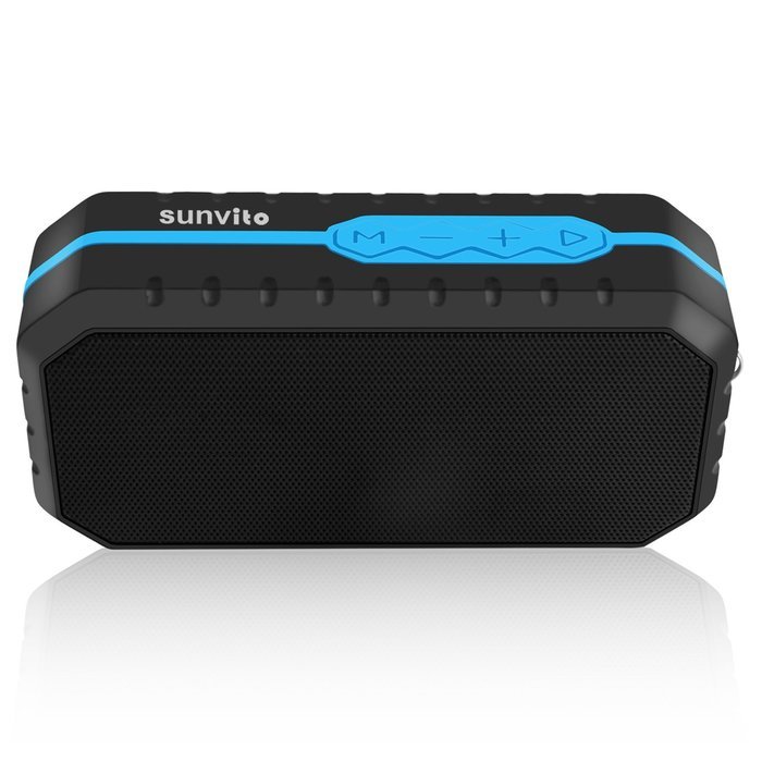 Sunvito Portable Wireless Bluetooth Speaker,Mini Outdoor Waterproof Speaker with 1800mAh Battery (MIC for Hands-free...