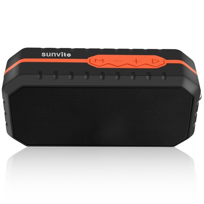 Sunvito Portable Wireless Bluetooth Speaker,Mini Outdoor Waterproof Speaker with 1800mAh Battery (MIC for Hands-free... N8