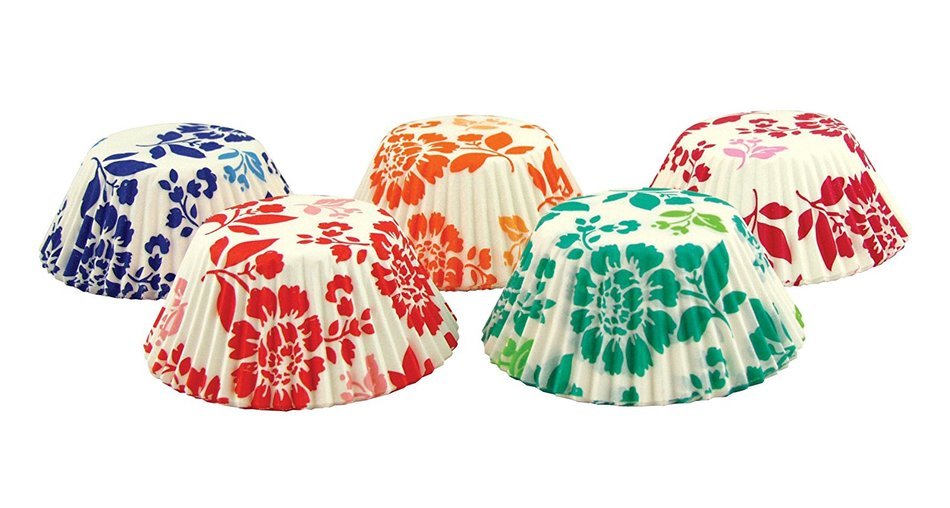 Fox Run 4890 Candy Cane Swirl 100 Count Bake Cup N2