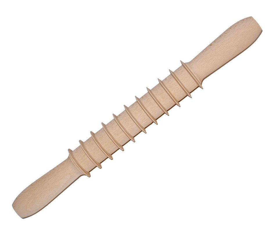 Eppicotispai Beechwood fettuccine Cutter Rolling Pin, Large N7