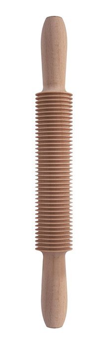 Eppicotispai Beechwood fettuccine Cutter Rolling Pin, Large N11