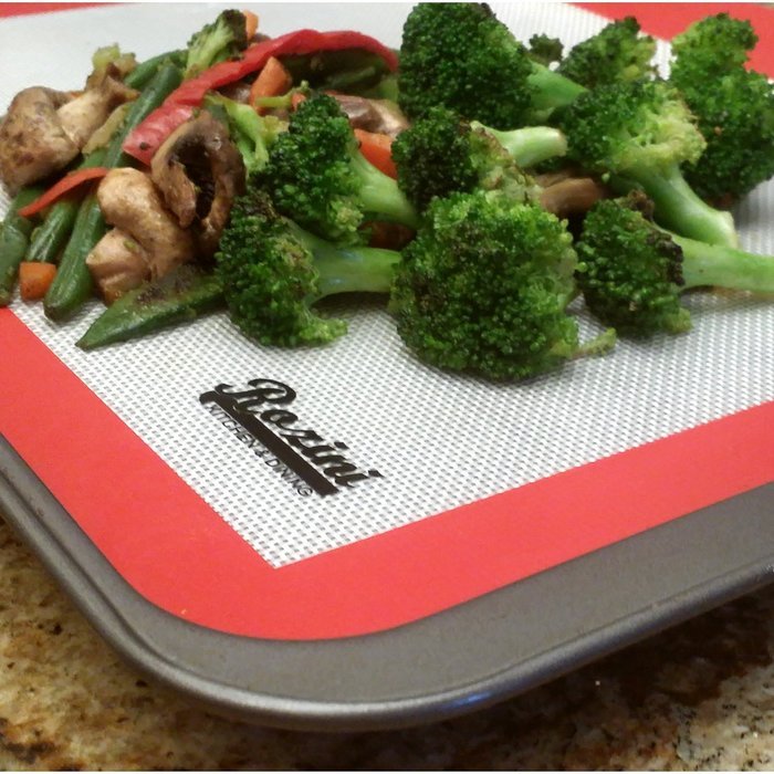 Rozini 2-pack Premium Non-Stick Silicone Baking Mats - 100% FDA Grade and BPA Free N5