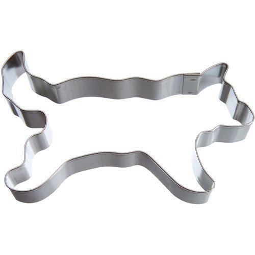 Husky Sled Dog Tin Cookie Cutter 4.5" B1673