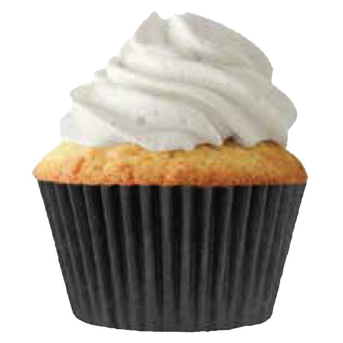 Quarterfold & Dots Premium Greaseproof Cupcake Liners No Muffin Pan Needed Cupcakes Papers 64 Count - Gold, White N16