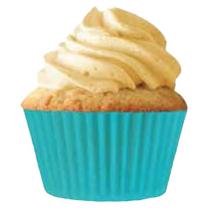 Quarterfold & Dots Premium Greaseproof Cupcake Liners No Muffin Pan Needed Cupcakes Papers 64 Count - Gold, White N18