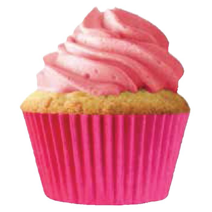Quarterfold & Dots Premium Greaseproof Cupcake Liners No Muffin Pan Needed Cupcakes Papers 64 Count - Gold, White N26