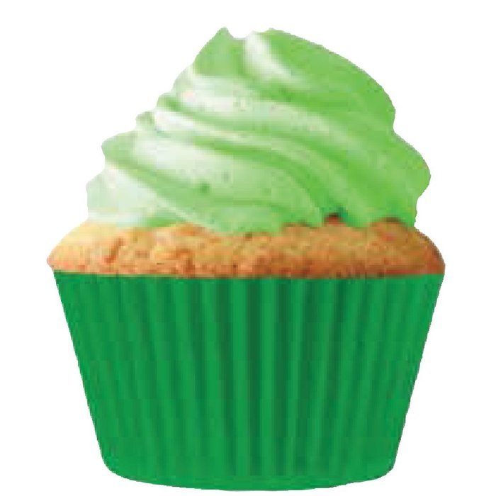 Quarterfold & Dots Premium Greaseproof Cupcake Liners No Muffin Pan Needed Cupcakes Papers 64 Count - Gold, White N34