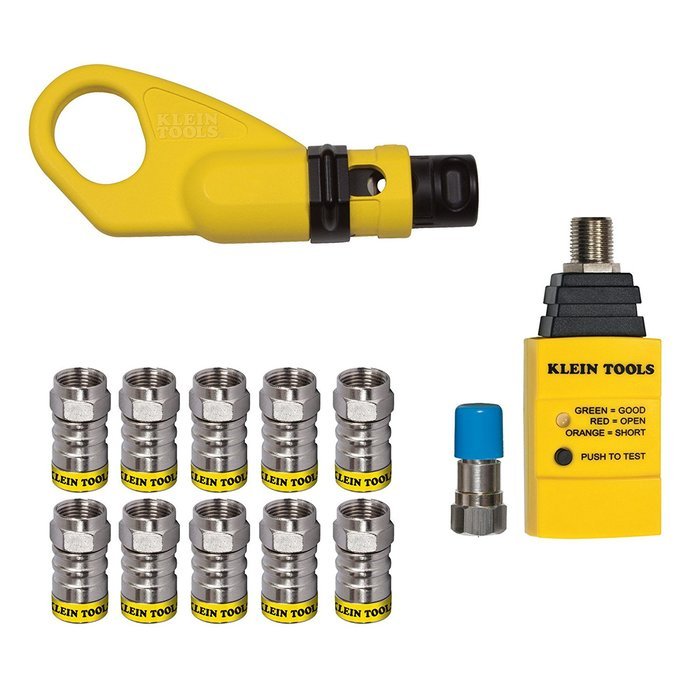 Klein Tools VDV002-818 Coax Installation and Testing Kit N2