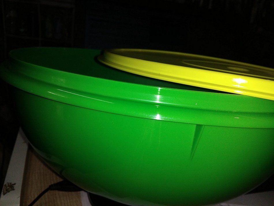 Tupperware Fix N Mix Bowl 26 cups Laguna Green N2