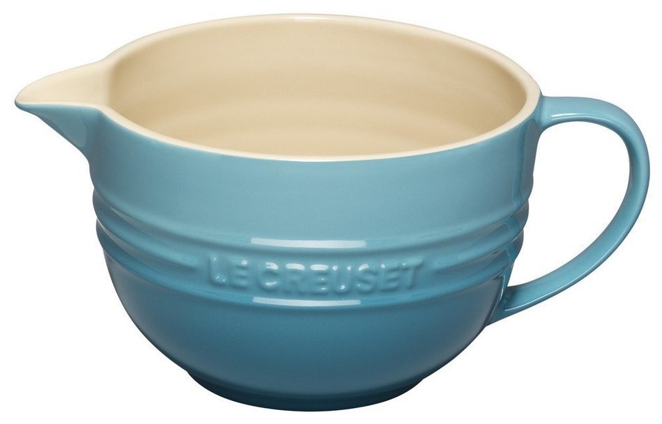 Le Creuset Stoneware 2-Quart Batter Bowl, White N3
