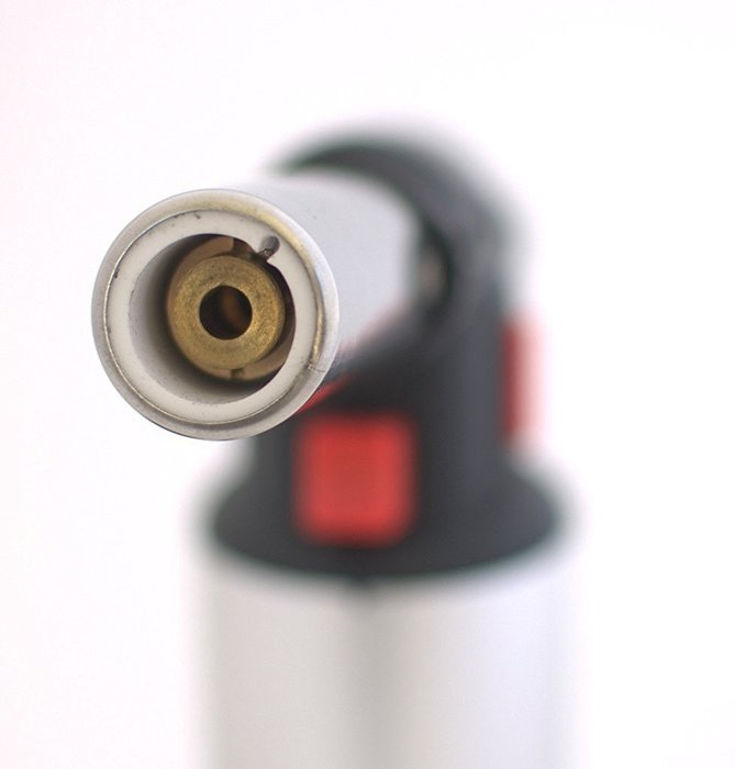 Inflame Butane Cooking Torch with Fuel Gauge for Home and Culinary Chefs. Blowtorch for Soldering, Brazing, Jewelry... N11