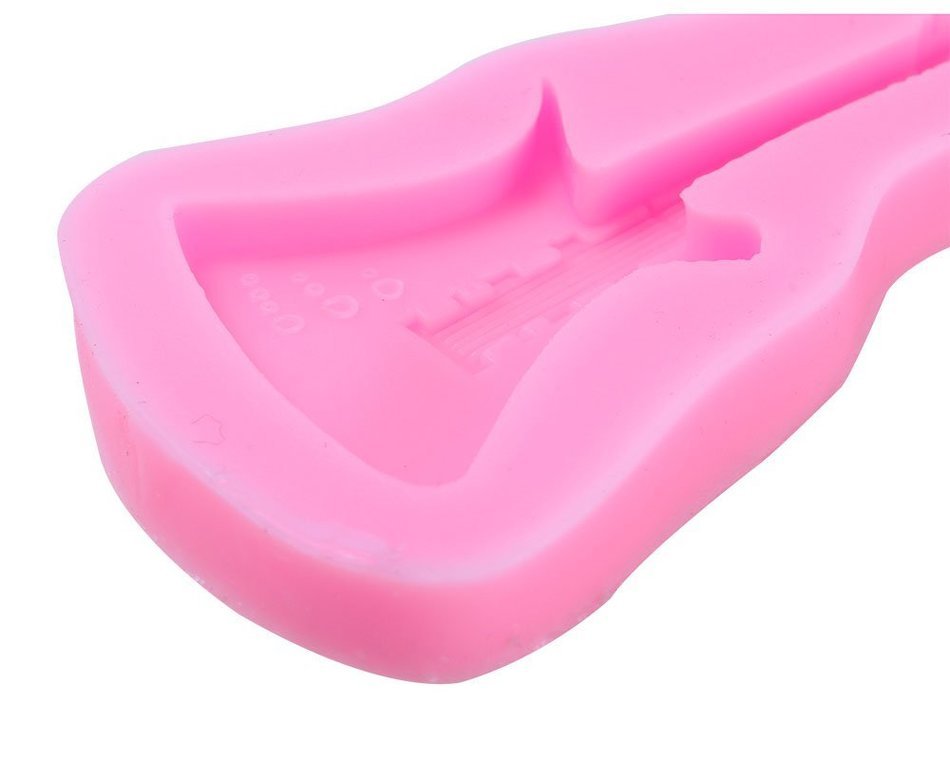 niceeshop(TM) 2 Cavity Flower Silicone Cookie Buiscuit Baking Molds Fondant Cake Decoration Tool ,Random Color N4