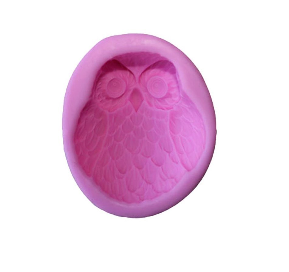 niceeshop(TM) 2 Cavity Flower Silicone Cookie Buiscuit Baking Molds Fondant Cake Decoration Tool ,Random Color N7