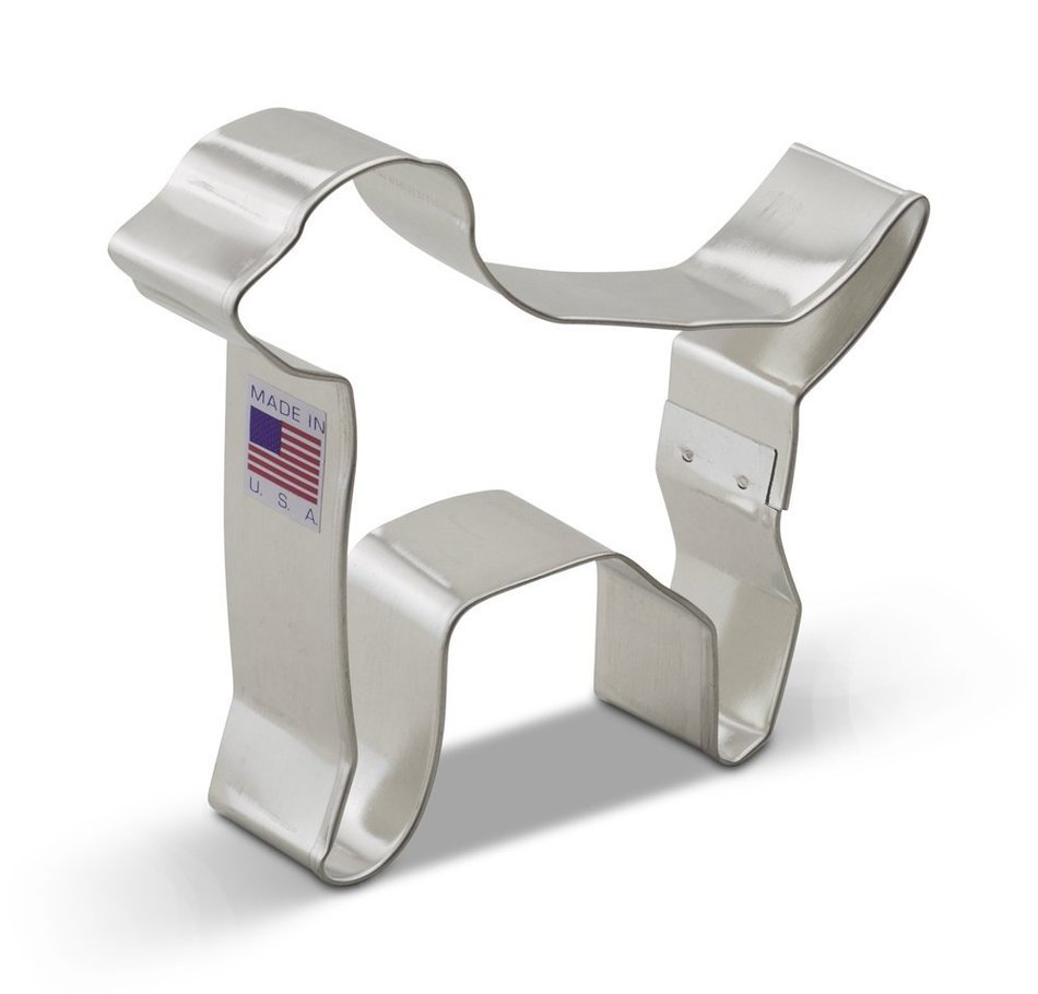 Ann Clark Labrador Dog Cookie Cutter - 4.25 Inches - Tin Plated Steel