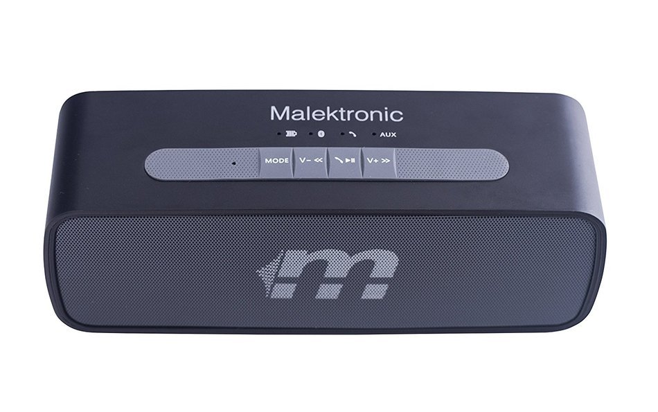 Malektronic Malibu Elite Bluetooth Speaker - Platinum Silver N7