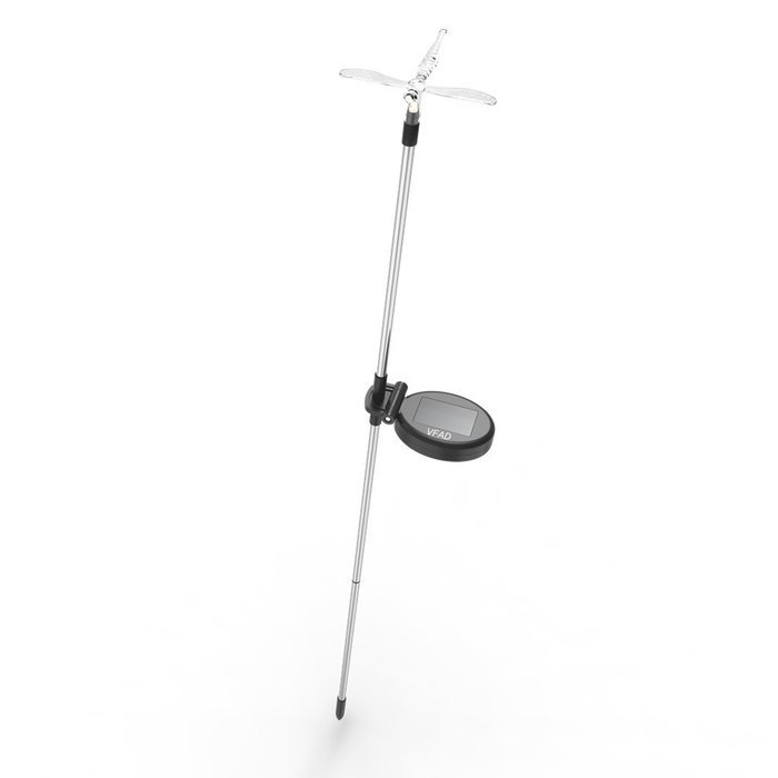 [ VFAD ] Solar Lights, Set of 4 Solar Powered LED Waterproof Stake Lights Outdoor Garden Path Landscape Light,... N6