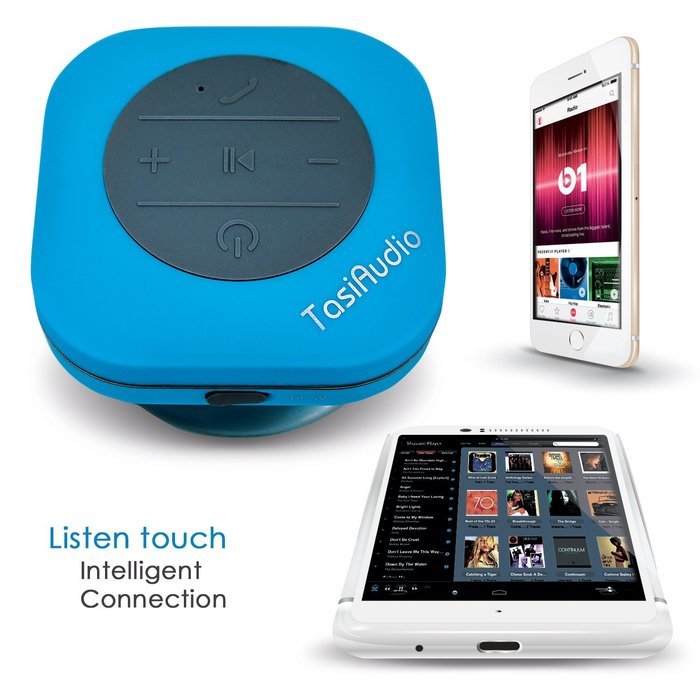 TasiAudio Best Water Resistant Bluetooth Wireless Speaker Smartphone, Tablet and PC Compatible With Handsfree,... N3