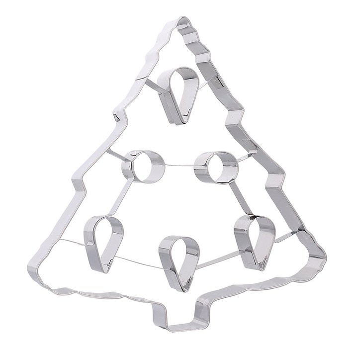 1 PCS Stainless Steel Biscuit Cake Cookie Cutters Mold Cookies people Giant 7.15 Inch Snowflake Cookie Cutter... N4