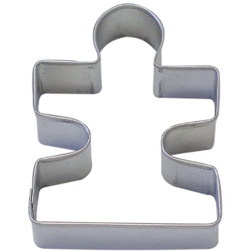 1 X Puzzle Piece Tin Cookie Cutter 3.25" B0865