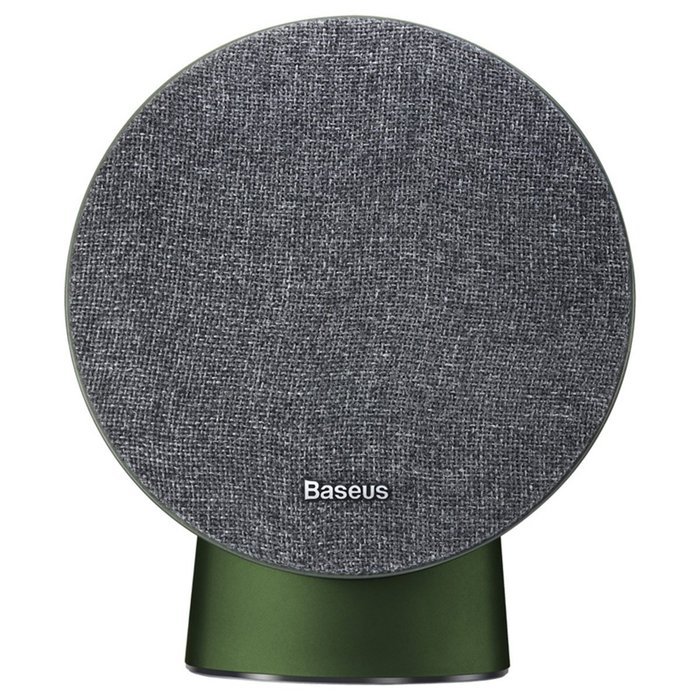 Baseus E25 Hi-one Desktop Wireless Bluetooth Speaker Audio Player Sound Box Bluetooth V2.1 NFC Connection Green... N2