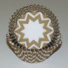Cakesupplyshop Item#78uy - 50 Pack Chevron Baking Cups/ Liners (gold and white)