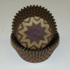 Cakesupplyshop Item#78uy - 50 Pack Chevron Baking Cups/ Liners (gold and white) N10