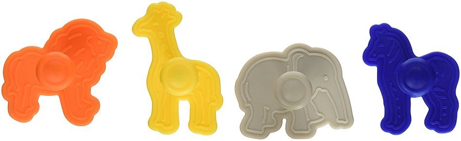 R & M International Set of 4 Easy to Use Assorted Autumn Leaves and Acorn Pastry or Cookie Stampers - Gorgeous...