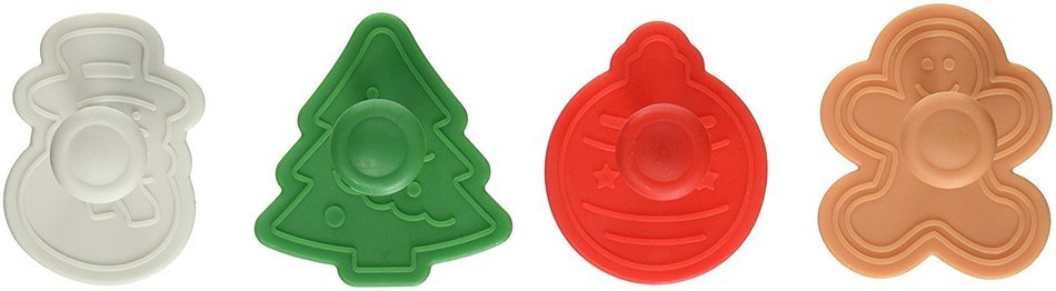 R & M International Set of 4 Easy to Use Assorted Autumn Leaves and Acorn Pastry or Cookie Stampers - Gorgeous... N2
