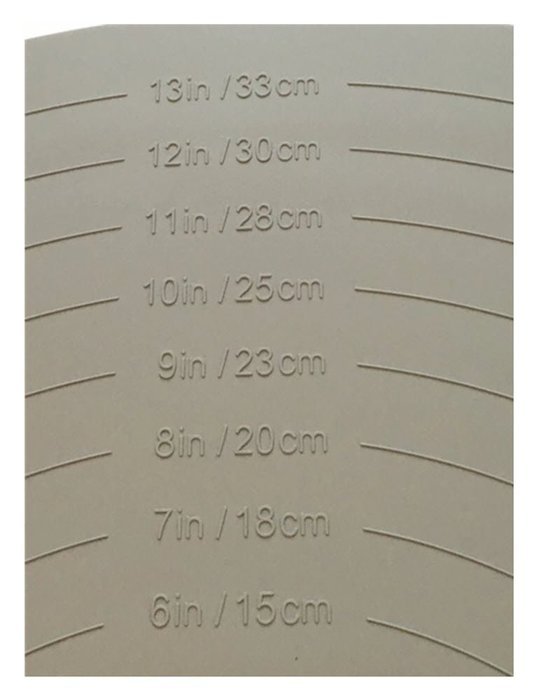 Silicone Pastry Mat Large Pie Crust Baker Mat Measure 13.5" Pampered Chef N2