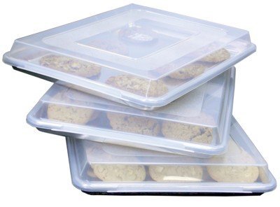 18 X 13 Jelly Roll Half Size Cookie Sheet Pan and Cover N4