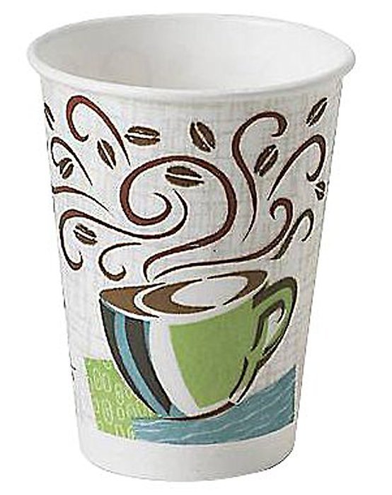 Dixie Perfect Touch Insulated Paper Cups - 160 Count, 12 Oz N2