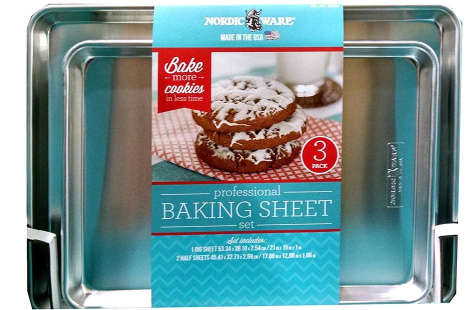 Nordicware American-made Professional Baking Sheet Set, 3 Pieces